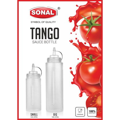 AM5726 Sonal Sauce Tango Squeeze Bottle (Big) 750Ml - For Chatni, Vinegar, Oil, Dispenser Bottles