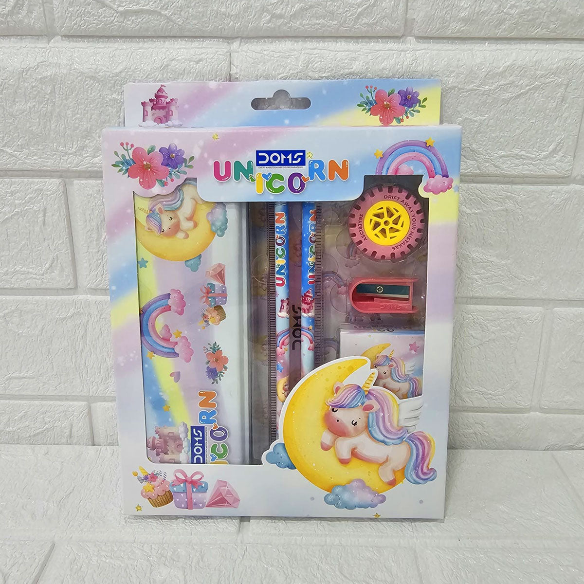 AM6103 DOMS Unicorn Stationery Kit  for Kids