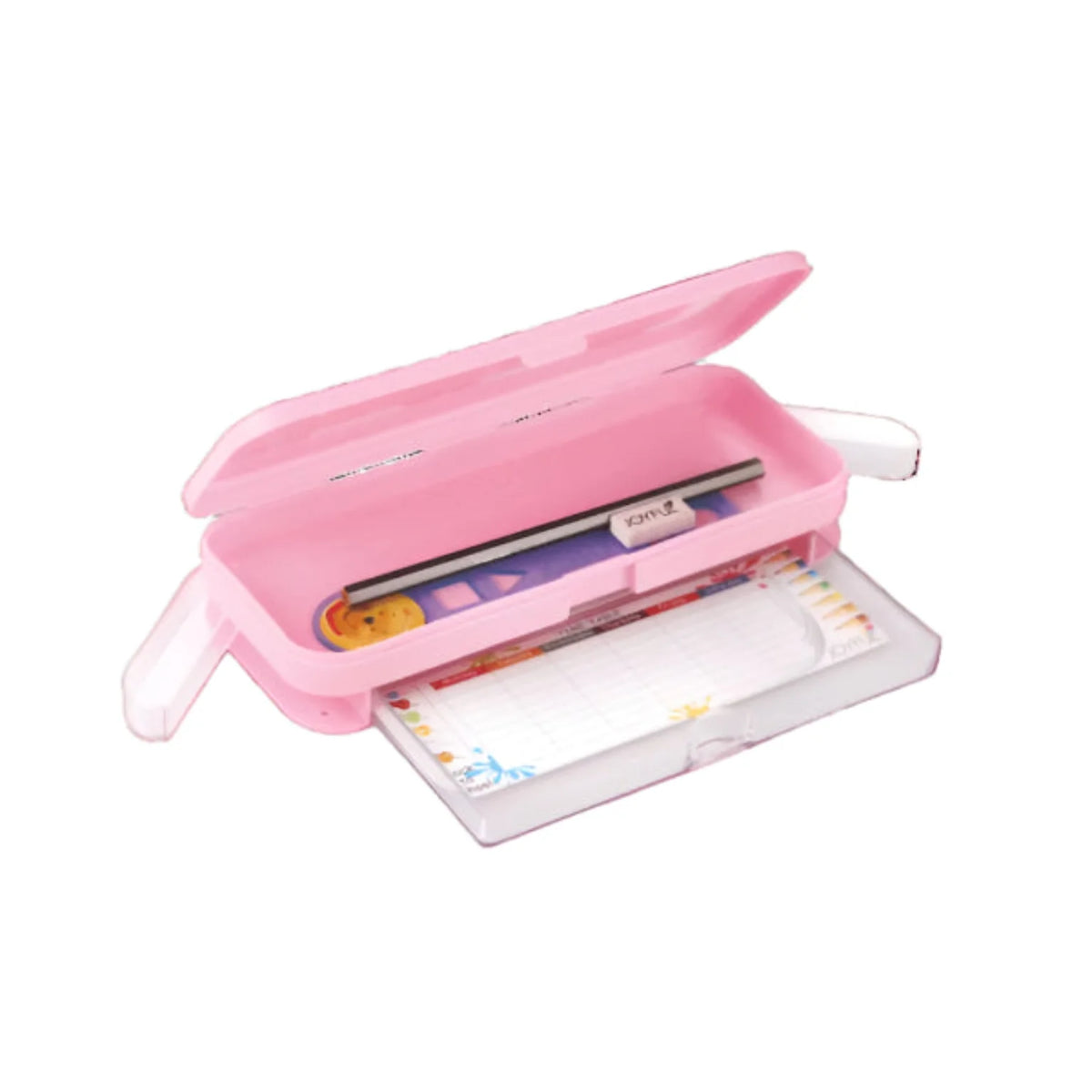 AM5537 Joyful Caliber 3D Theme Pencil Box with Stationary Kit