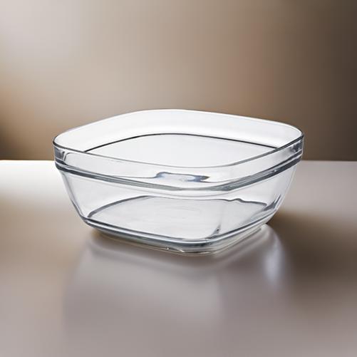 AM3737 Shine Max The Precious Series Square 1150ml Glass Bowl Set of 2 (SMB2015)-LXW132-4