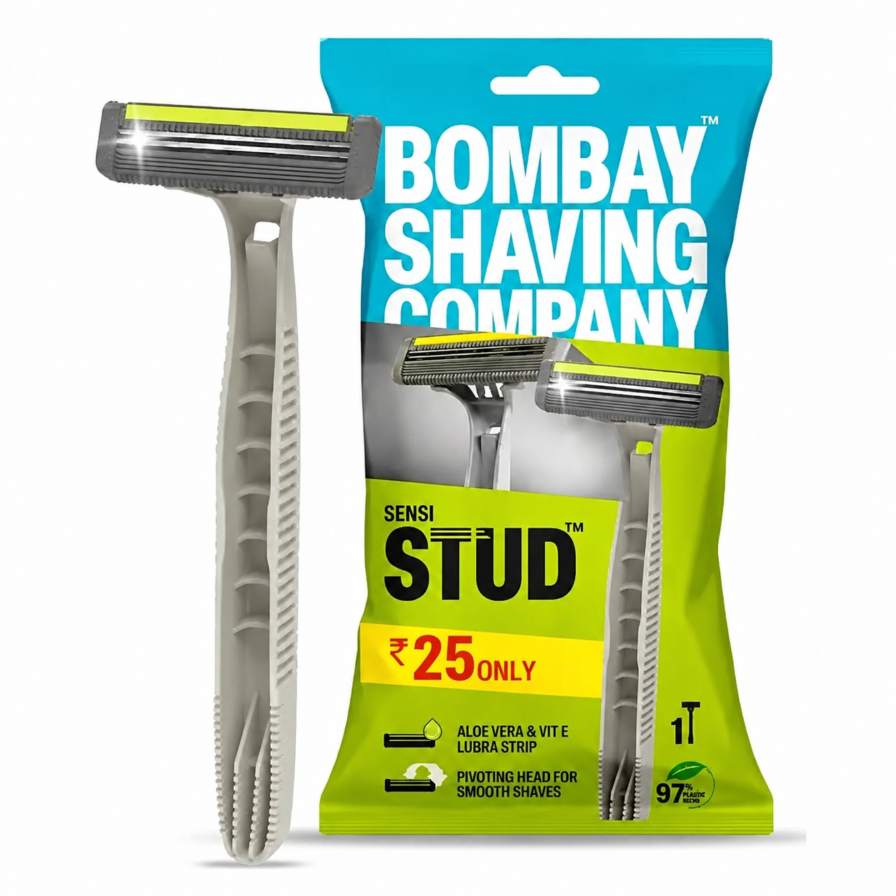 A06614 Bombay Shaving Company Sensi Stud Disposable Razor (1 Pc)