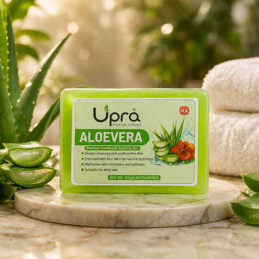 A06639 Upra Handmade Bathing Soap - 1 Pc (Assorted Set of Mix Variants, 100g each)
