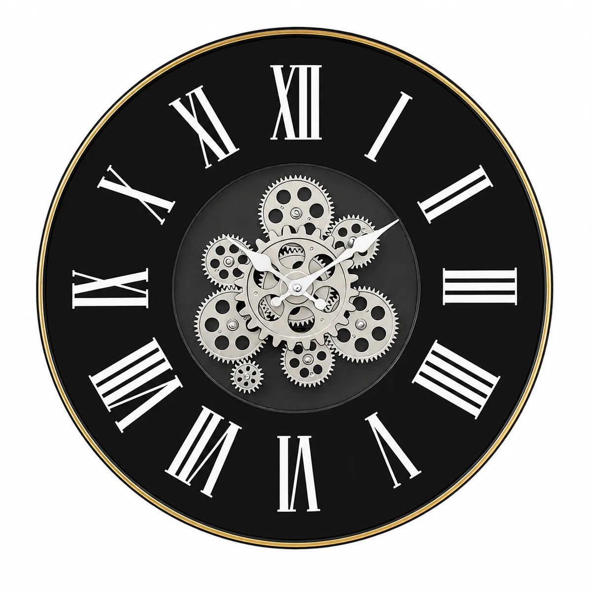 AM7039 Gear time wall clock big