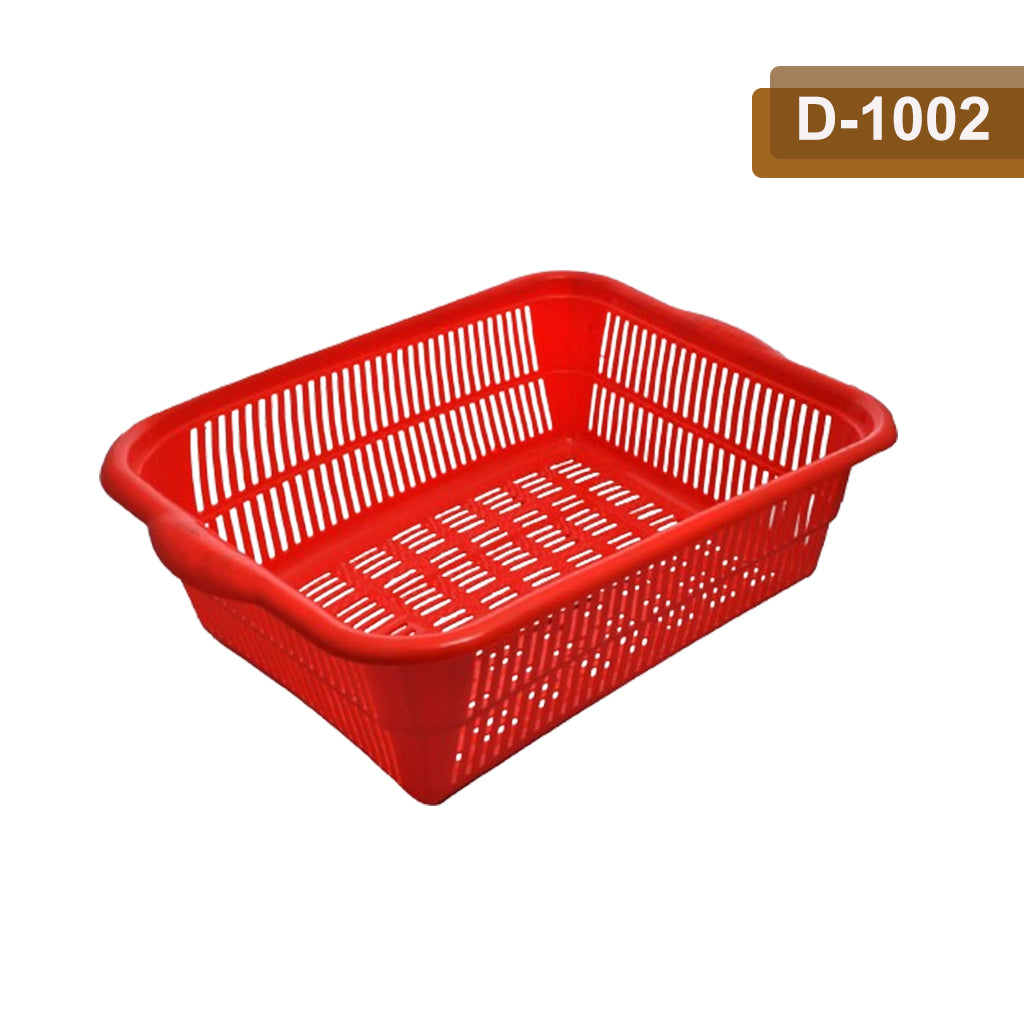 AM0836 Plastic Kitchen Small Tray 1002 Rack Drainer Vegetables and Fruits Washing Basket