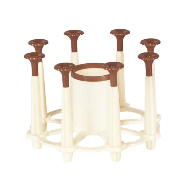 AM3278 Florida 6 Glass Stand Color Availablity As Per Stock Plastic For Kitchen Use 1 Piece