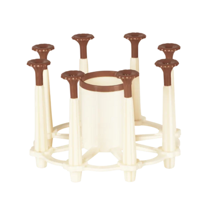 AM3278 Florida 6 Glass Stand Color Availablity As Per Stock Plastic For Kitchen Use 1 Piece