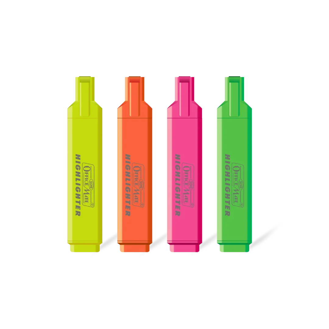 AM3539 Aerotix Office Matte 146 Highlighter Easily Applicable Highlighters 5 Pcs