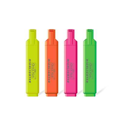AM3539 Aerotix Office Matte 146 Highlighter Easily Applicable Highlighters 5 Pcs