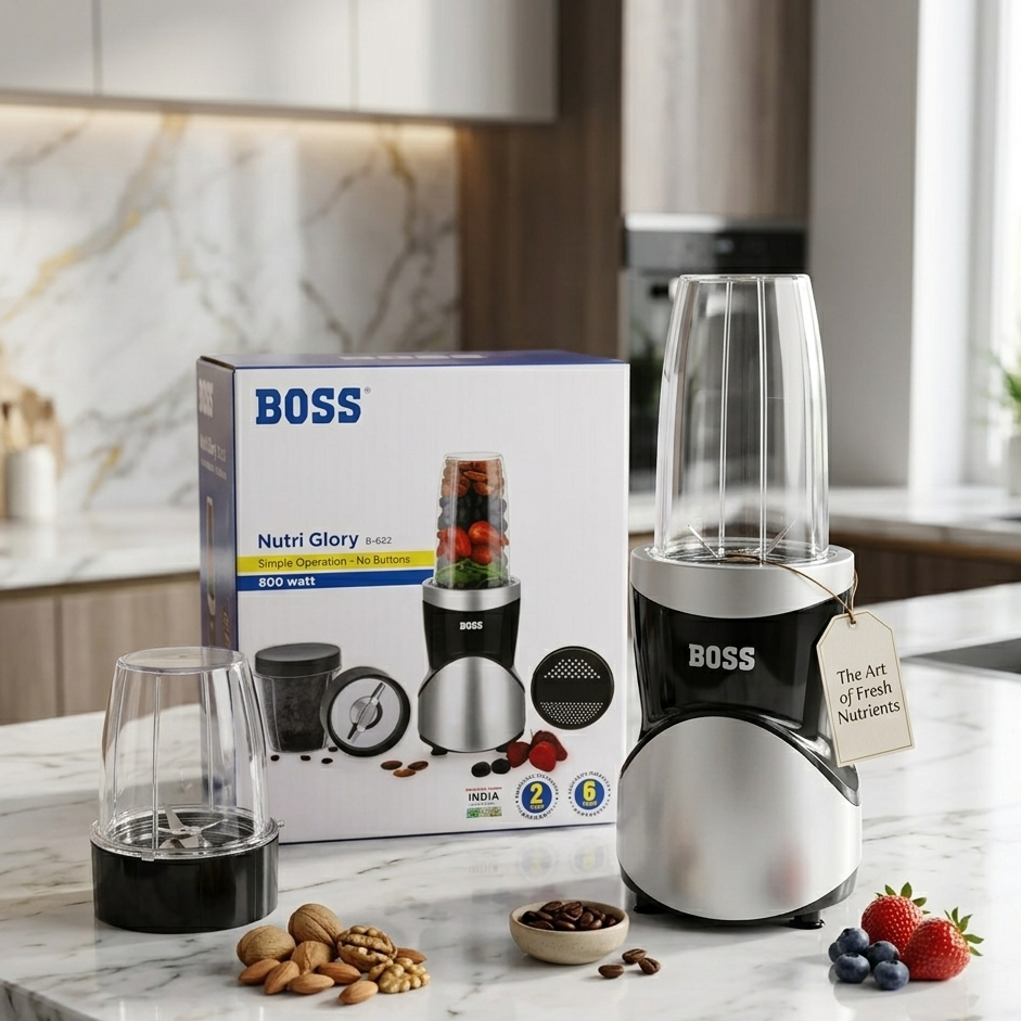 AM7430 BOSS Nutri Glory B-622 Mixer Grinder (800W)