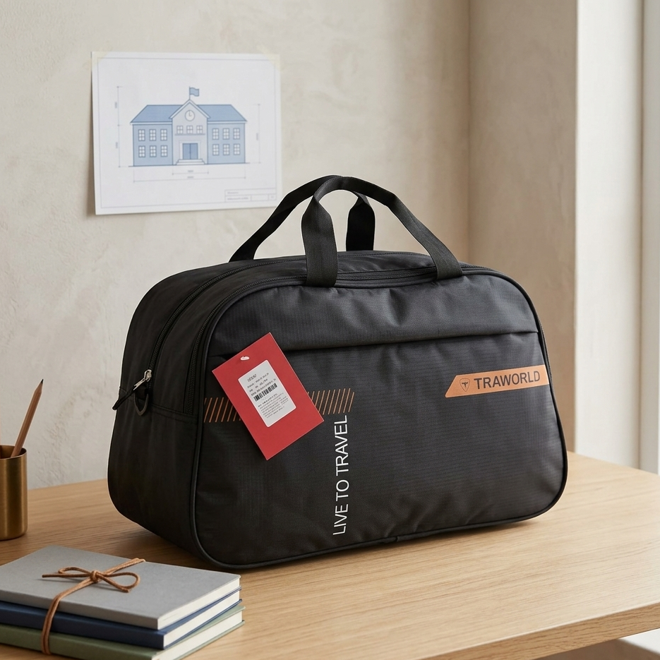AM7152 Traworld Cosmos Plus 001 Travel Duffle Bag with Trolley Wheels