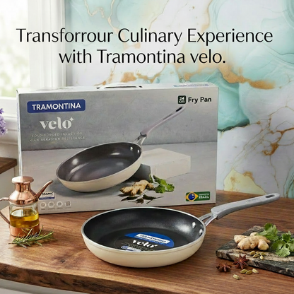 AM7391 Tramontina Velo Forged 24 cm Fry Pan (Sand)
