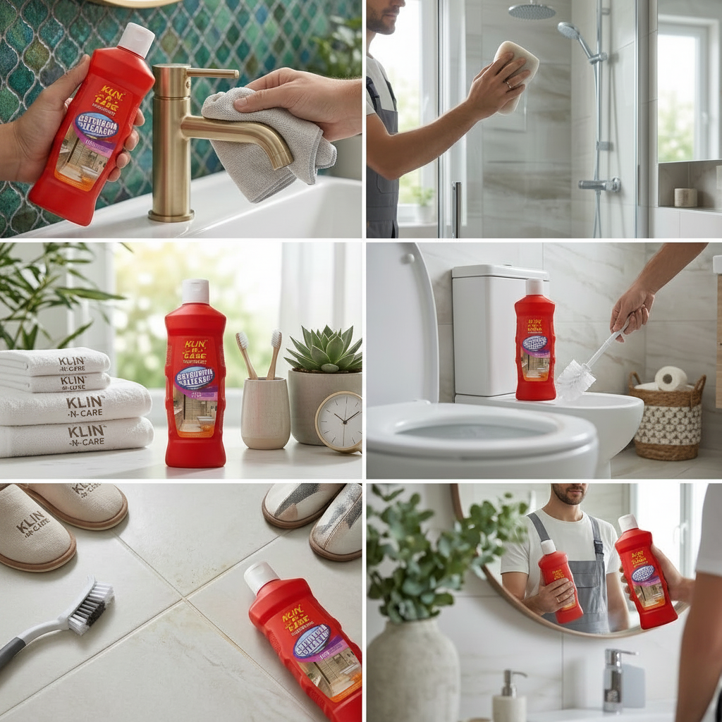 AM7318 Klin-N-Care Disinfectant Bathroom Cleaner (500ml)