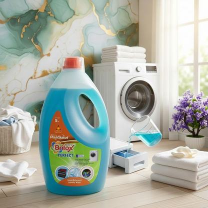 AM7495 Hariom Britox Perfect Liquid Detergent Laundry Wash 5kg