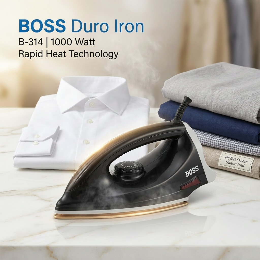 AM7429 BOSS DURO B-314 Dry Iron (1000 Watt)