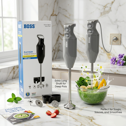 AM7424 BOSS Platinum B-133 Hand Blender (225W)