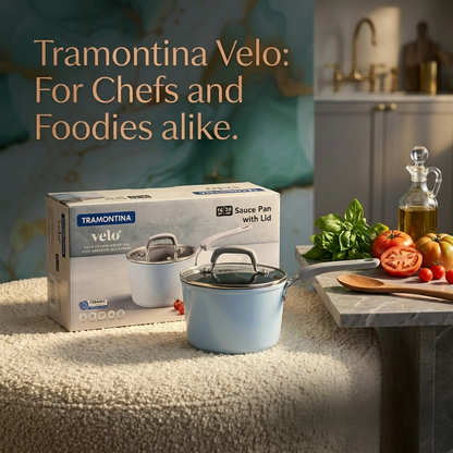 AM7385 Tramontina Velo Forged Sauce Pan with Lid – 16cm [Sea]