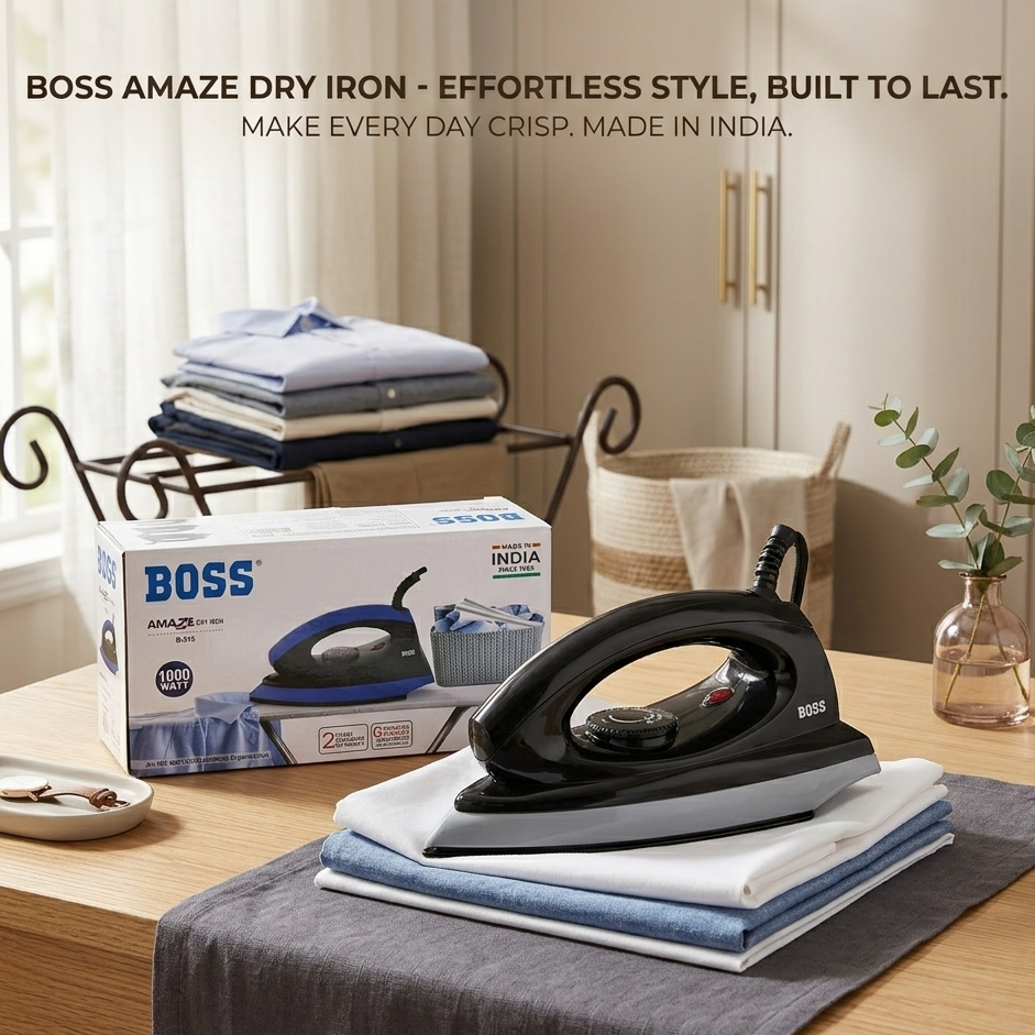 AM7428 BOSS AMAZE B-315 1000W Dry Iron