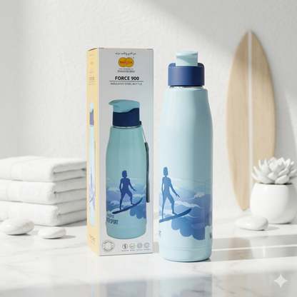 AM7104 Nakoda Force Insulated Steel Bottle (900ml)