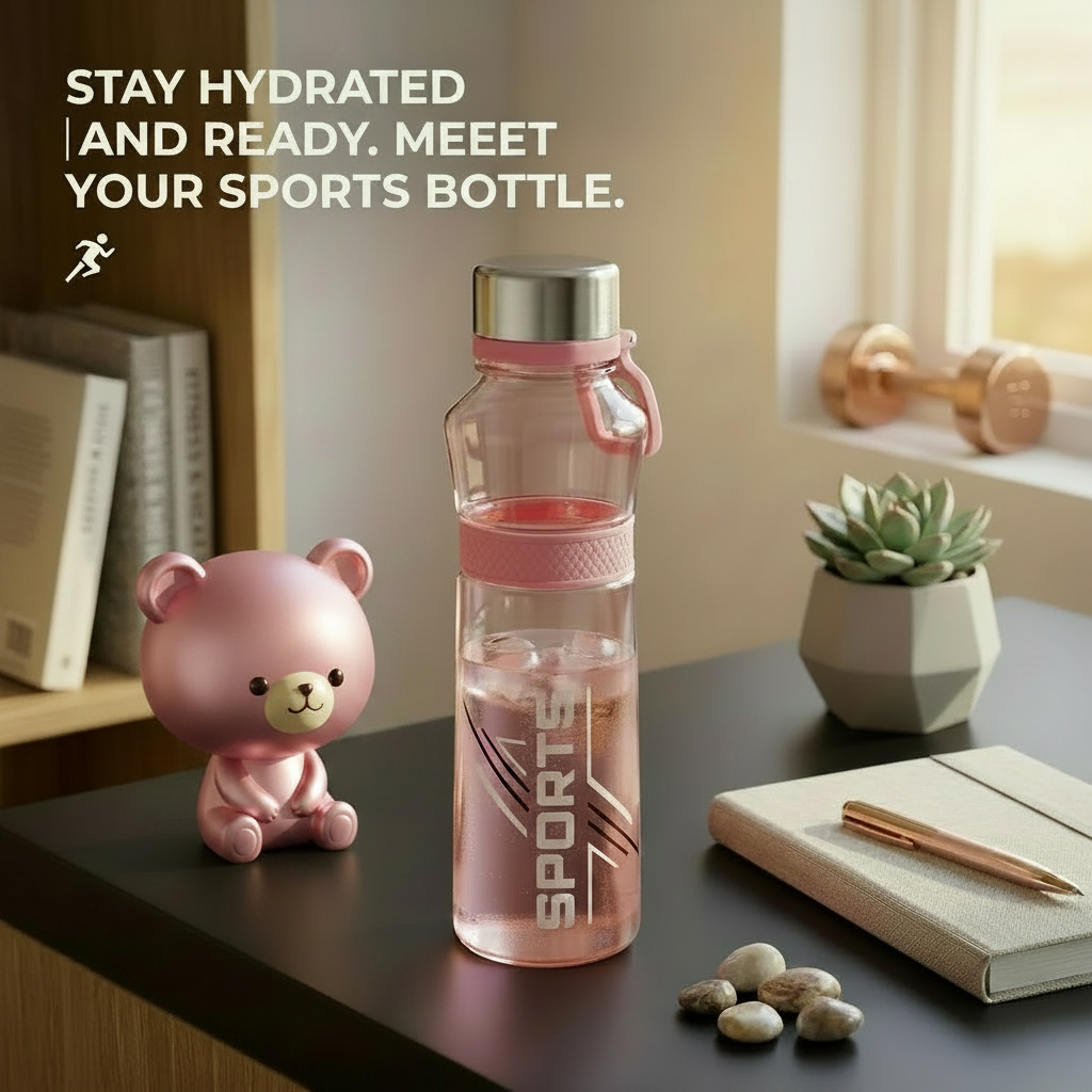 AM7166 Jaipet M.Champion Sports Water Bottle with Steel Cap