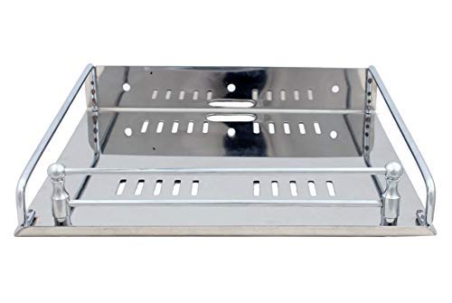 3005 Stainless Steel Multi Purpose Setup Box Stand/Wall Shelf/Wall Mount(9.5X9)