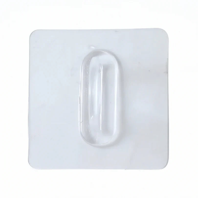 23478 Transparent Adhesive Multipurpose Wall Hook – 1 Pc
