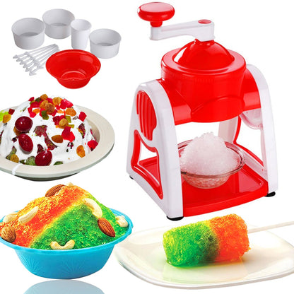 0130 Ice Gola Slush Maker Ice Snow Maker Machine (Multicolour)