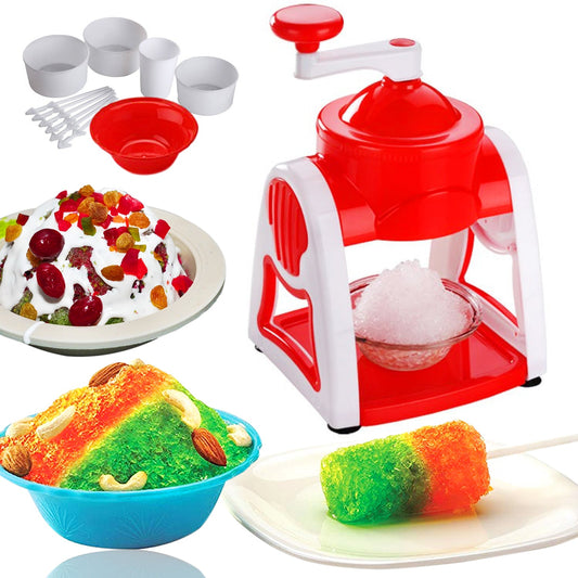 0130 Ice Gola Slush Maker Ice Snow Maker Machine (Multicolour)