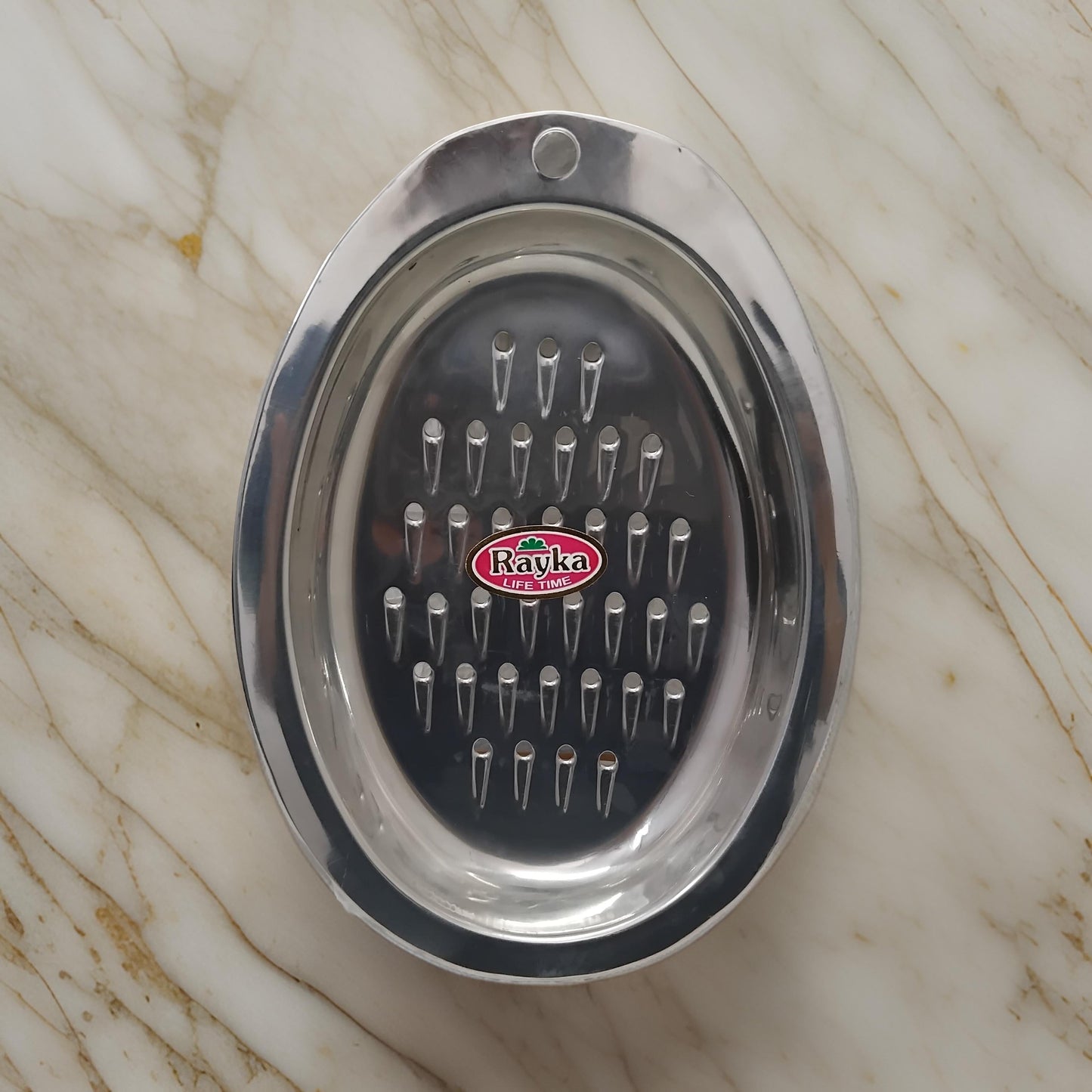 AM3579 Stainless Steel Flat Oval Khamani Pack Of 1 Pcs