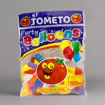 AM5273 Party Balloons Pack - Set of 100 Pieces for Birthday, Anniversary, and Other Special Occasions