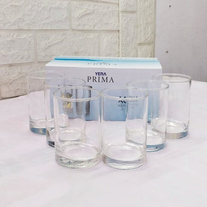 AM5207 YERA Prima AQUA Water Glass- Set of 6 Pcs - Each 245ml