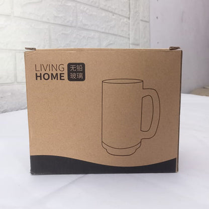 AM5384 Living Home Beer Glasses - 355ml Transparent Glasses for Beer, Drinks, Cocktail (Set of 2Pcs)