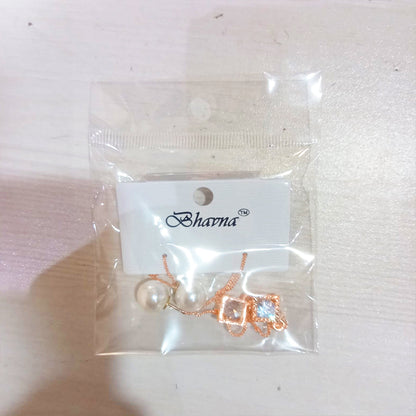 AM5627 Multi-Design Pearl and Crystal Dangle Drop Earrings for Women