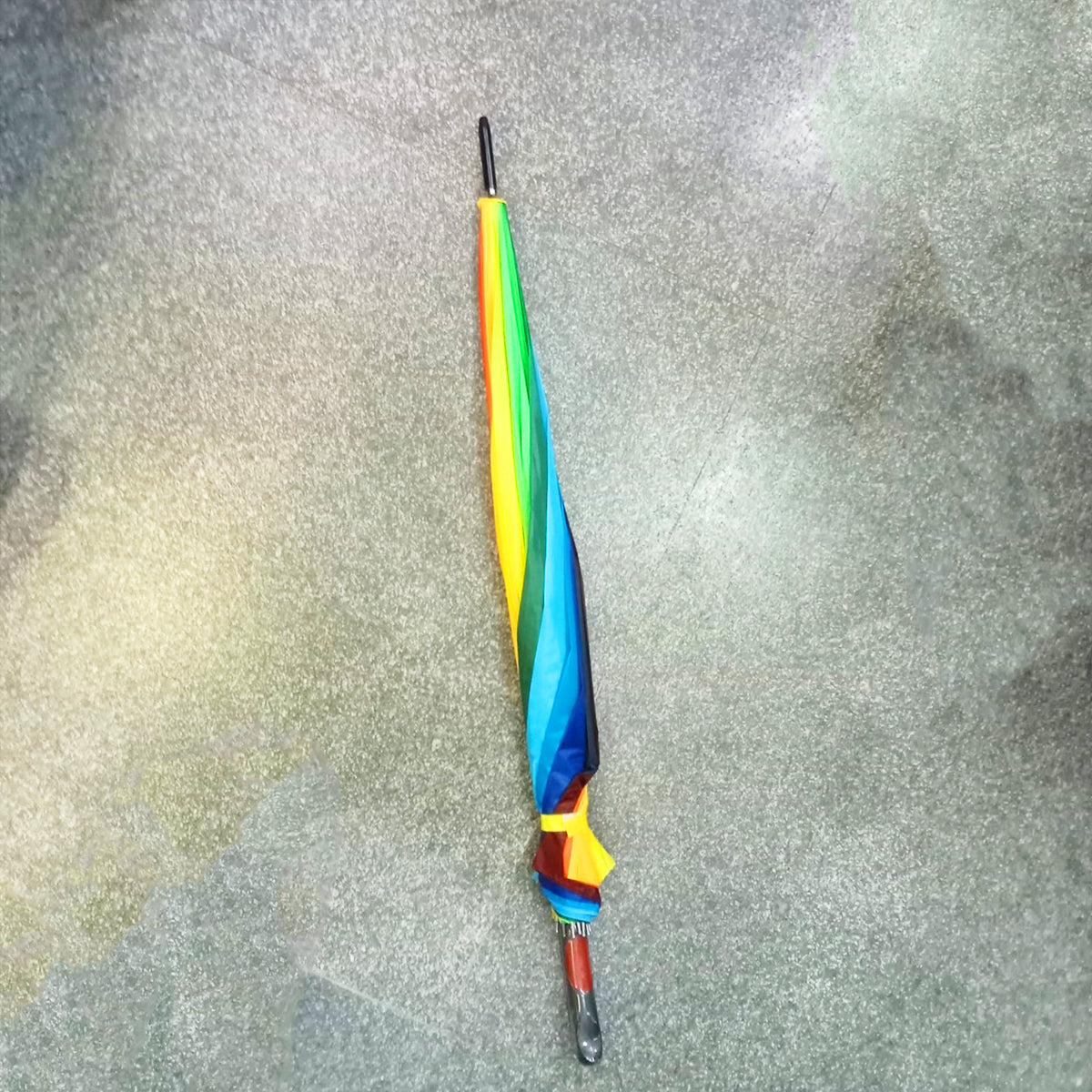 AM5792 Colorful Rainbow Umbrella (Jumbo) For Sun and Rain Protection