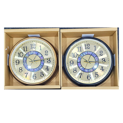 AM5946 Aesthetic Brass Silent Gold Decorative Wall Clock