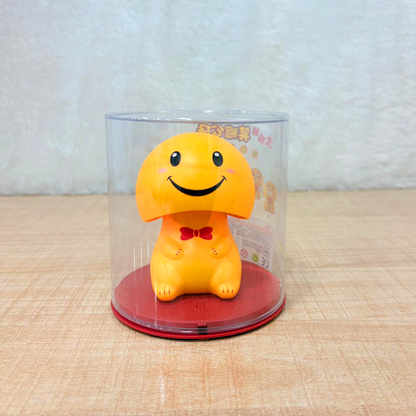 TM0093 Mix Character Solar Powered Moving Head Showpiece for Car Dashboard - Pack of 1