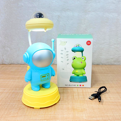 TM0092 Mix-Design Rechargeable Cartoon Animal Table Lamp with Integrated Pencil Sharpener - Pack of 1
