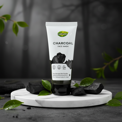 AM6686 Girnar Charcoal Face Wash – The Ultimate Skin Purifier (60ml)
