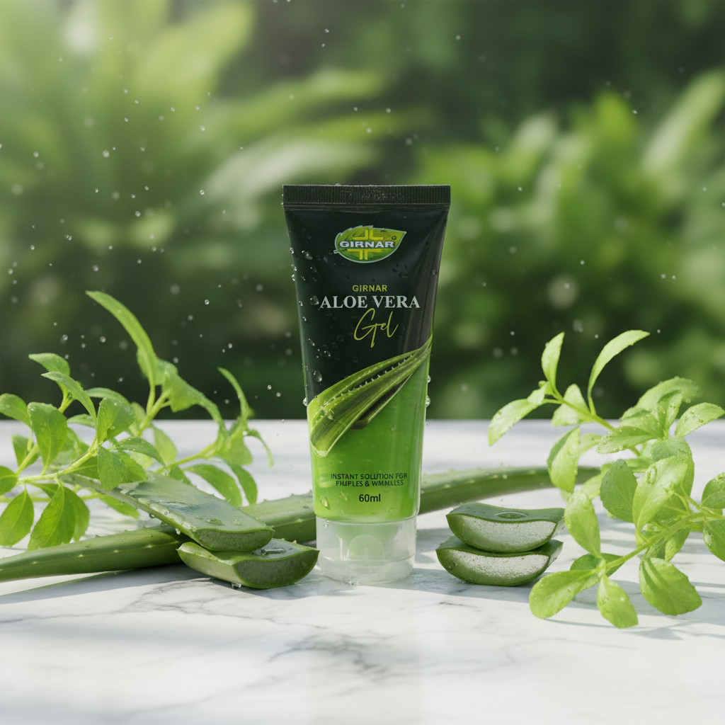 AM6687 Girnar Aloe Vera Gel for Skin & Hair (60ml)