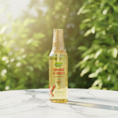 AM6694 Girnar Shine X Pro Hair Polishing & Soothing Serum (100ml)