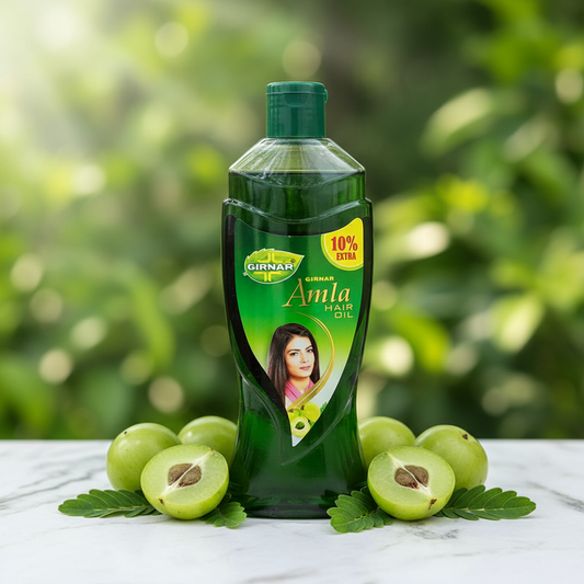 AM6676 Girnar Amla Hair Oil – 300ml Bottle for Strong & Shiny Hair