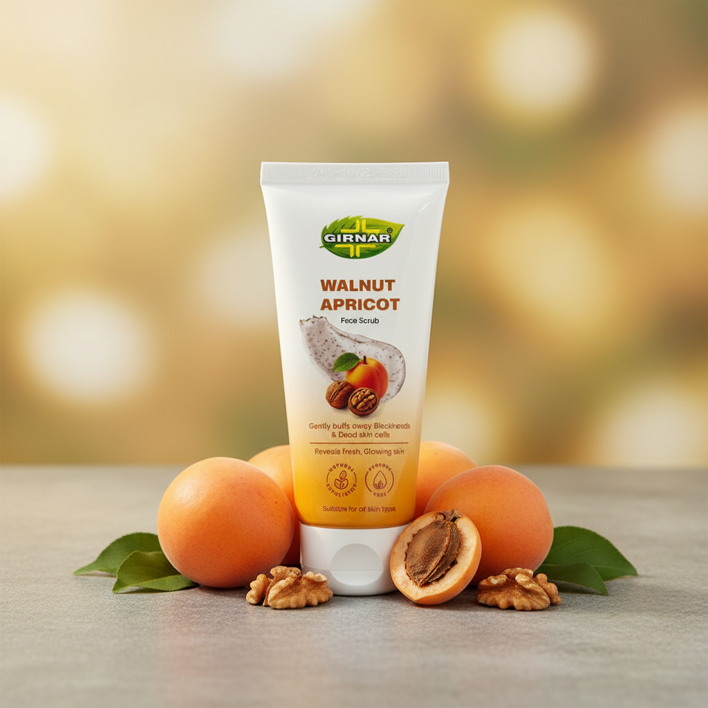 AM6689 Girnar Walnut & Apricot Face Scrub (50ml)