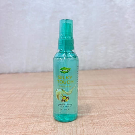 AM6695 Girnar Silky Touch Hair Serum (100 ml) – Infused with Walnut & Argan Oil