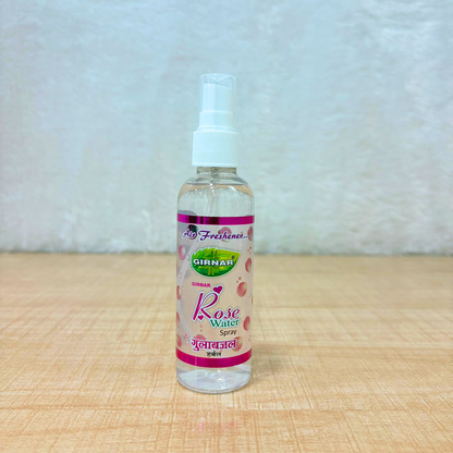AM6682 Girnar Herbal Rose Water Spray - 100ml Air Freshener