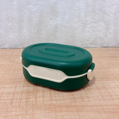 AM6663 Plastic Insulation 2 Compartment Leak Proof Lunch Box for Kids - 1pc