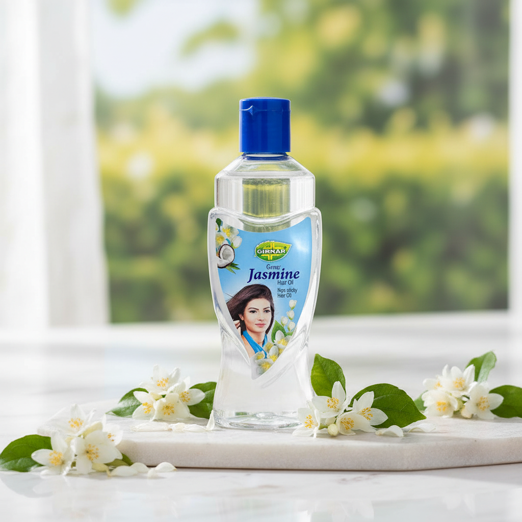 AM6673 Girnar Jasmine Non-Sticky Hair Oil - 100ml