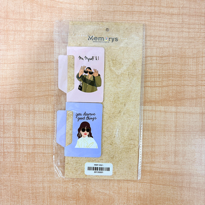 AM6656 Index Magnetic Bookmark Set of 2