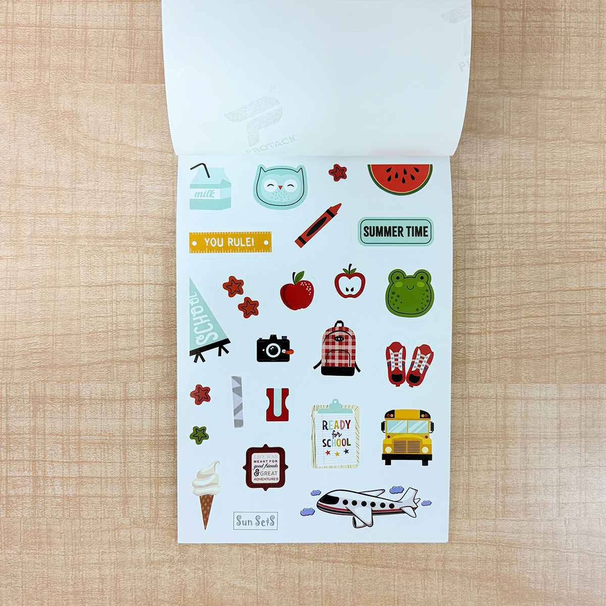 AM6637 Mix-Design My Sticker Book - 300+ Unique & Reusable Stickers - 1pc
