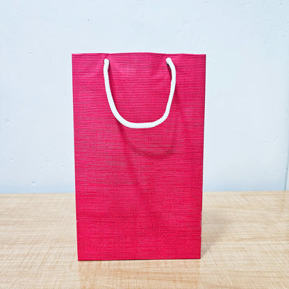 AM5950 Multi-Design Medium Paper Gift Bag with Rope Handles - Pack of 1