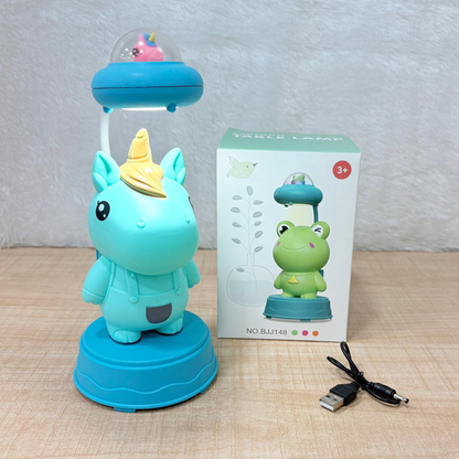 TM0092 Mix-Design Rechargeable Cartoon Animal Table Lamp with Integrated Pencil Sharpener - Pack of 1