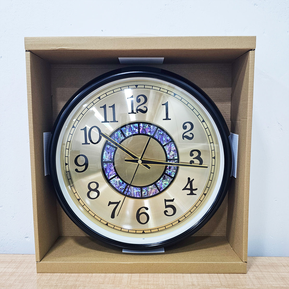 AM5946 Aesthetic Brass Silent Gold Decorative Wall Clock